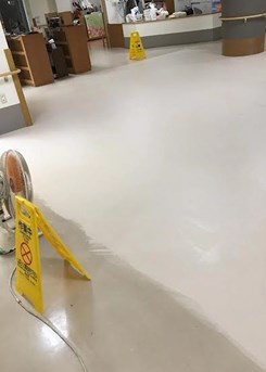 フロア剥離